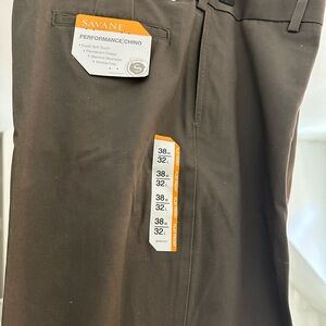 Savane Men's Chino Pants - Dark Olive